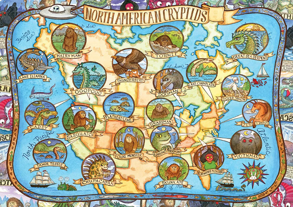 buffalo-games-cryptids-of-north-america-puzzle-300-teile-gro image 1