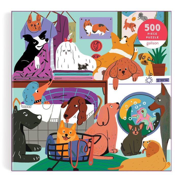 galison-laundry-dogs-500-teile-puzzle-hunde image 2