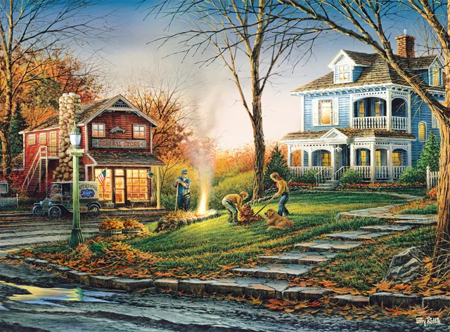buffalo-games-terry-redlin-aroma-of-fall-1000-teile-puzzle image 1