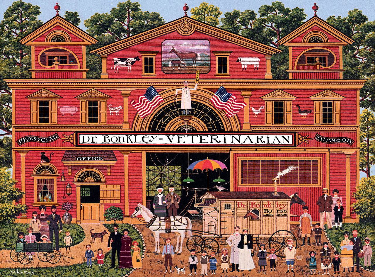 buffalo-games-wysocki-dr-bonkleys-family-1000-teile-puzzle image 1