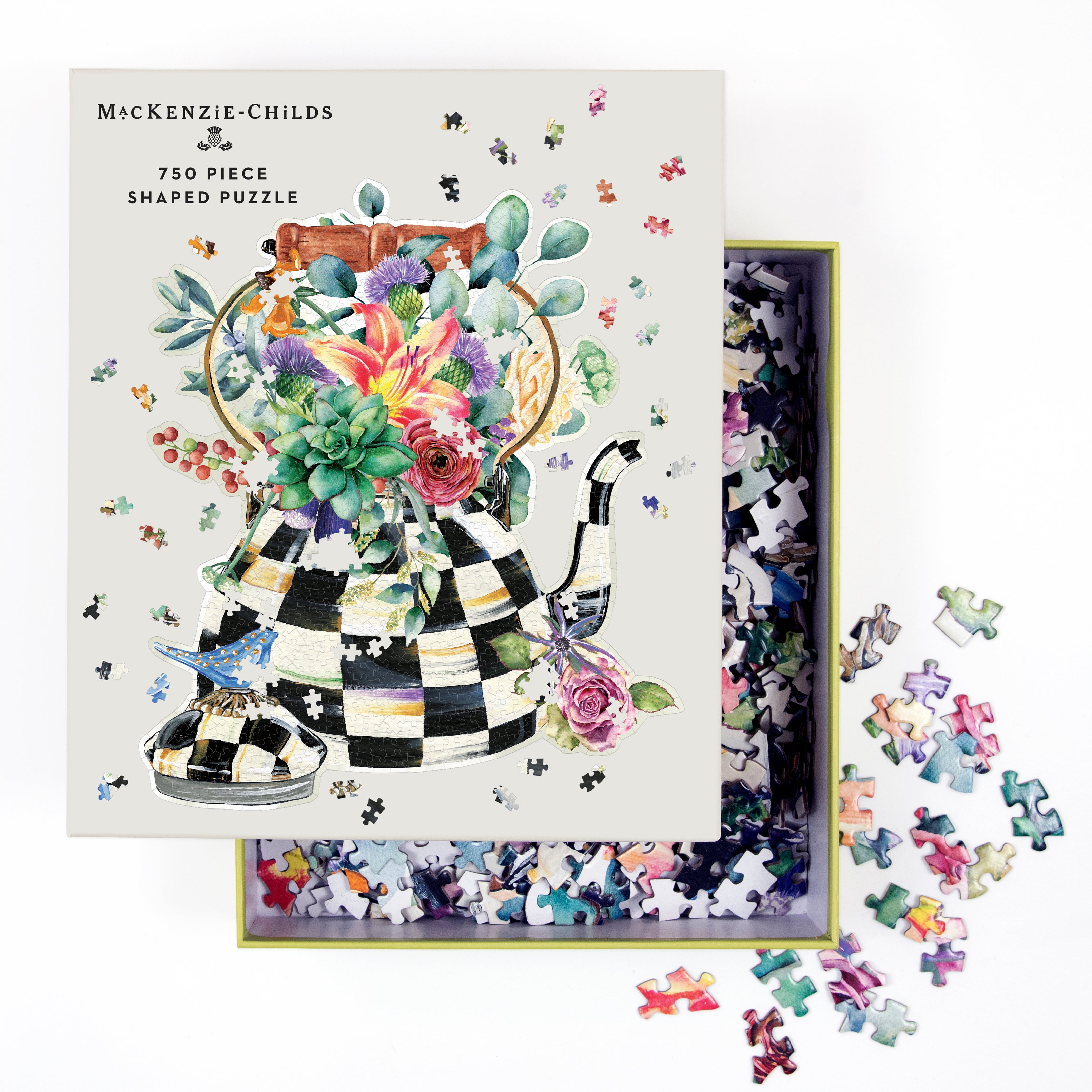 galison-blooming-kettle-puzzle-750-teile-teekanne-formpuzzle image 4