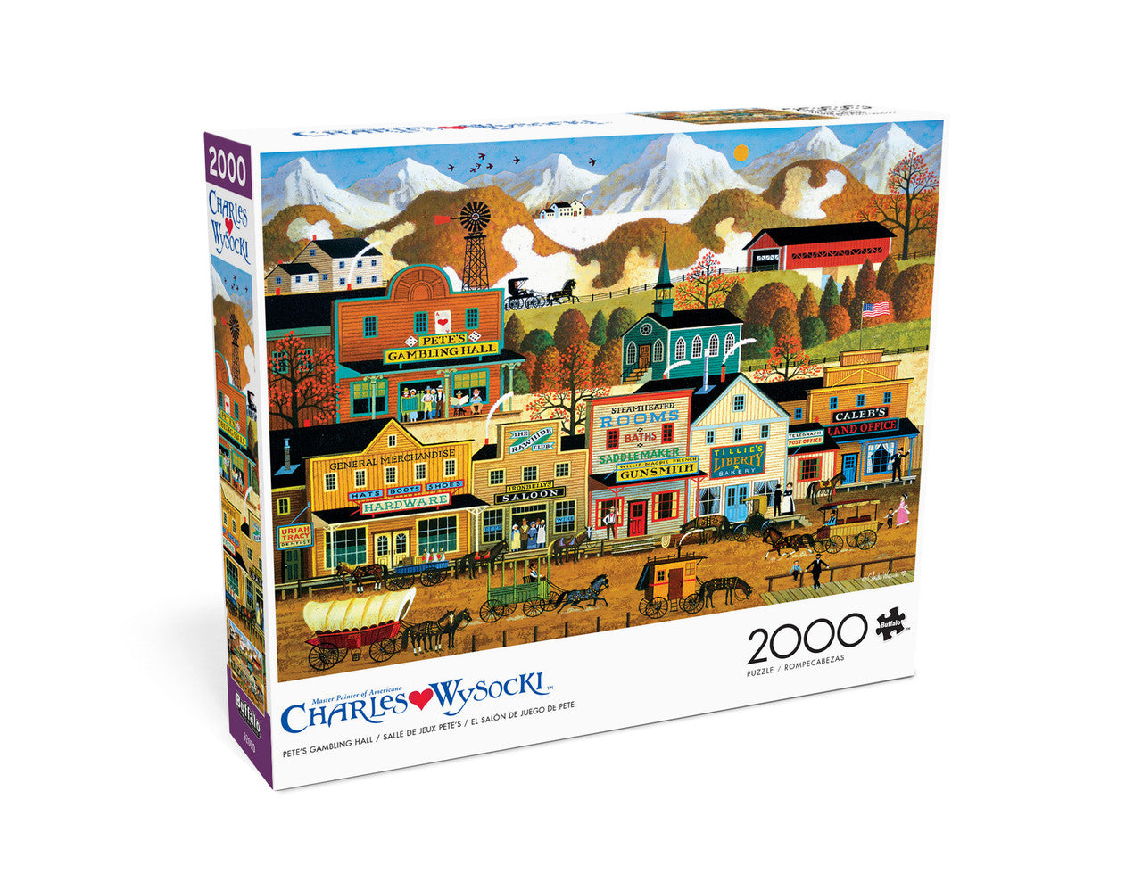 buffalo-games-wysocki-pete-s-gambling-hall-puzzle-2000-teile-western image 4