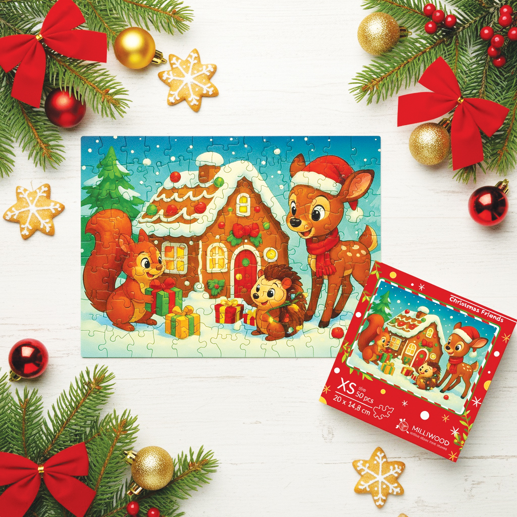 milliwood-christmas-holzpuzzle-weihnachtsfreunde-50-teile-kinder image 5