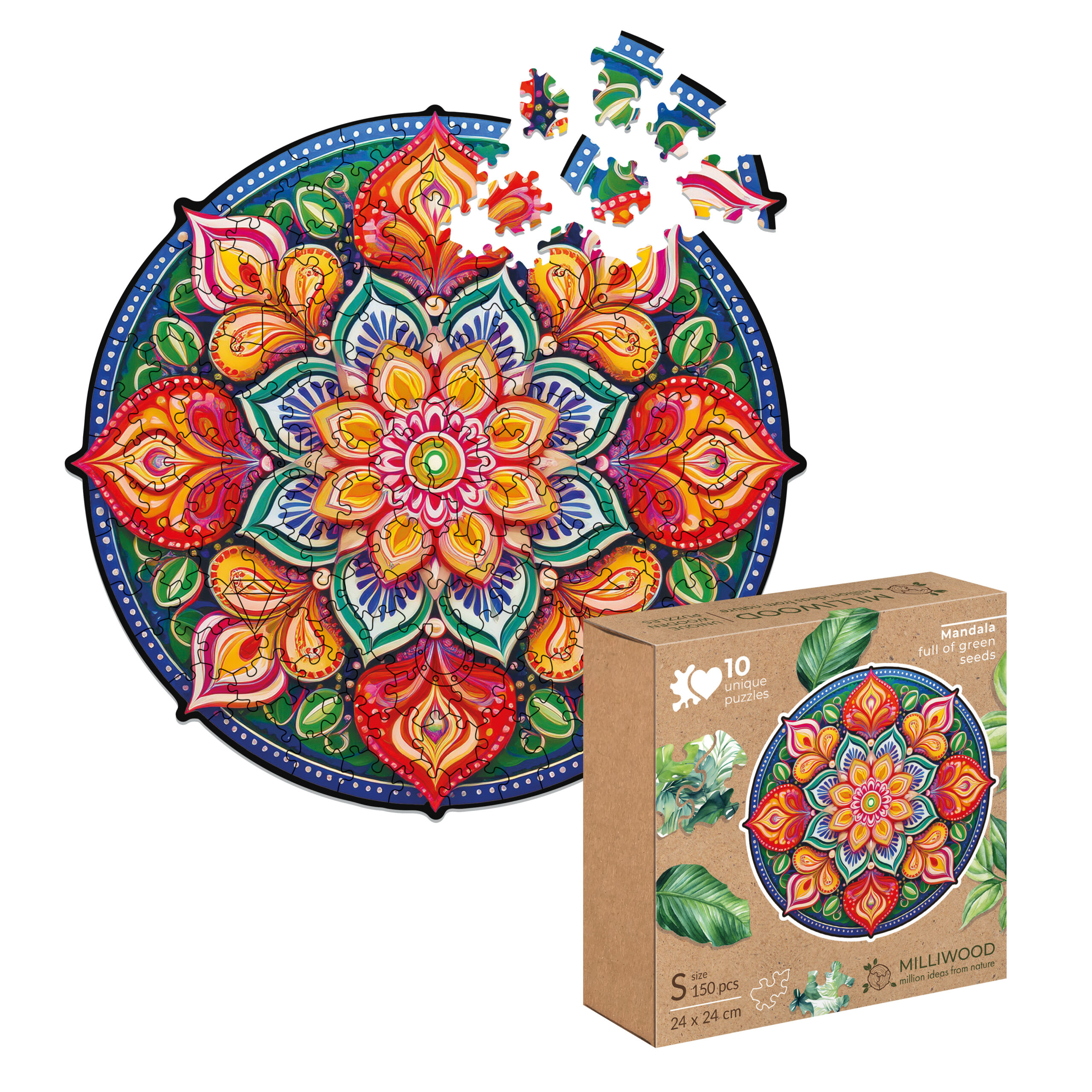 milliwood-peace-and-harmony-mandala-nadziei-holzpuzzle-150 image 5