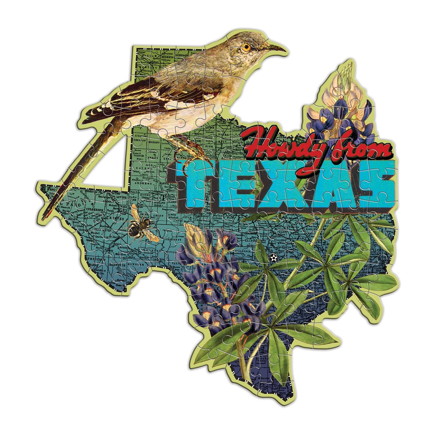 galison-wendy-gold-texas-100-teile-mini-puzzle-form image 3