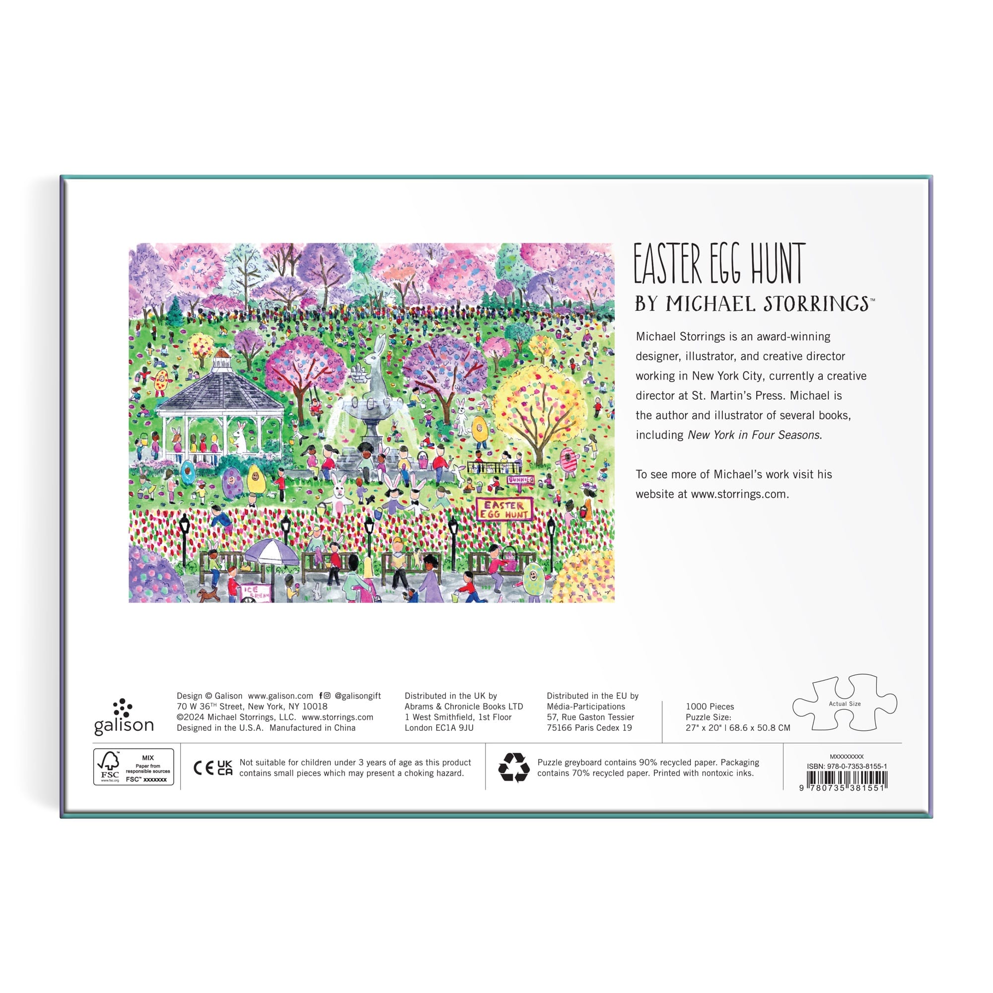 galison-michael-storrings-easter-egg-hunt-puzzle-1000-teile-ostern image 6