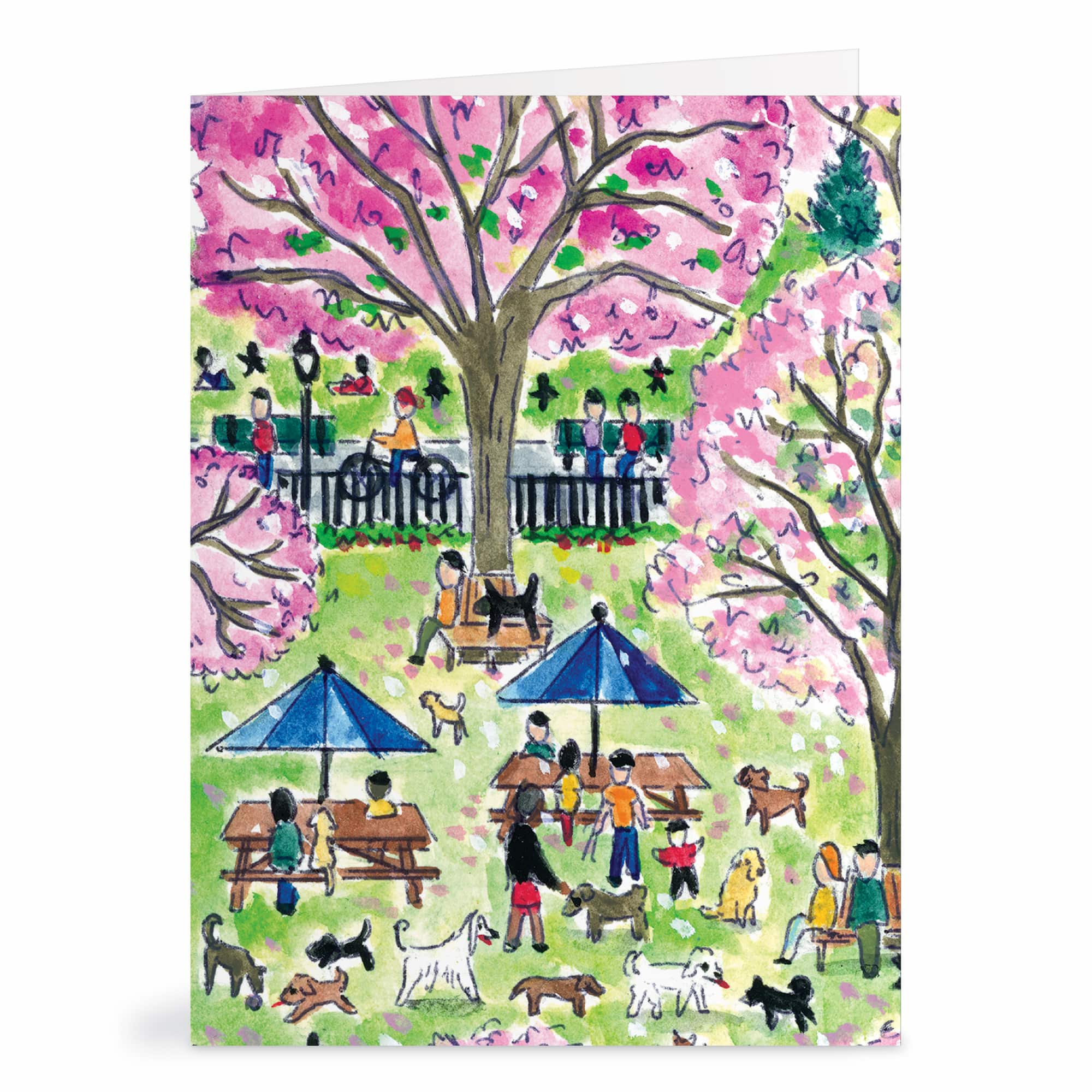galison-storrings-dog-park-grusskarten-set-16-karten-4-motive image 3