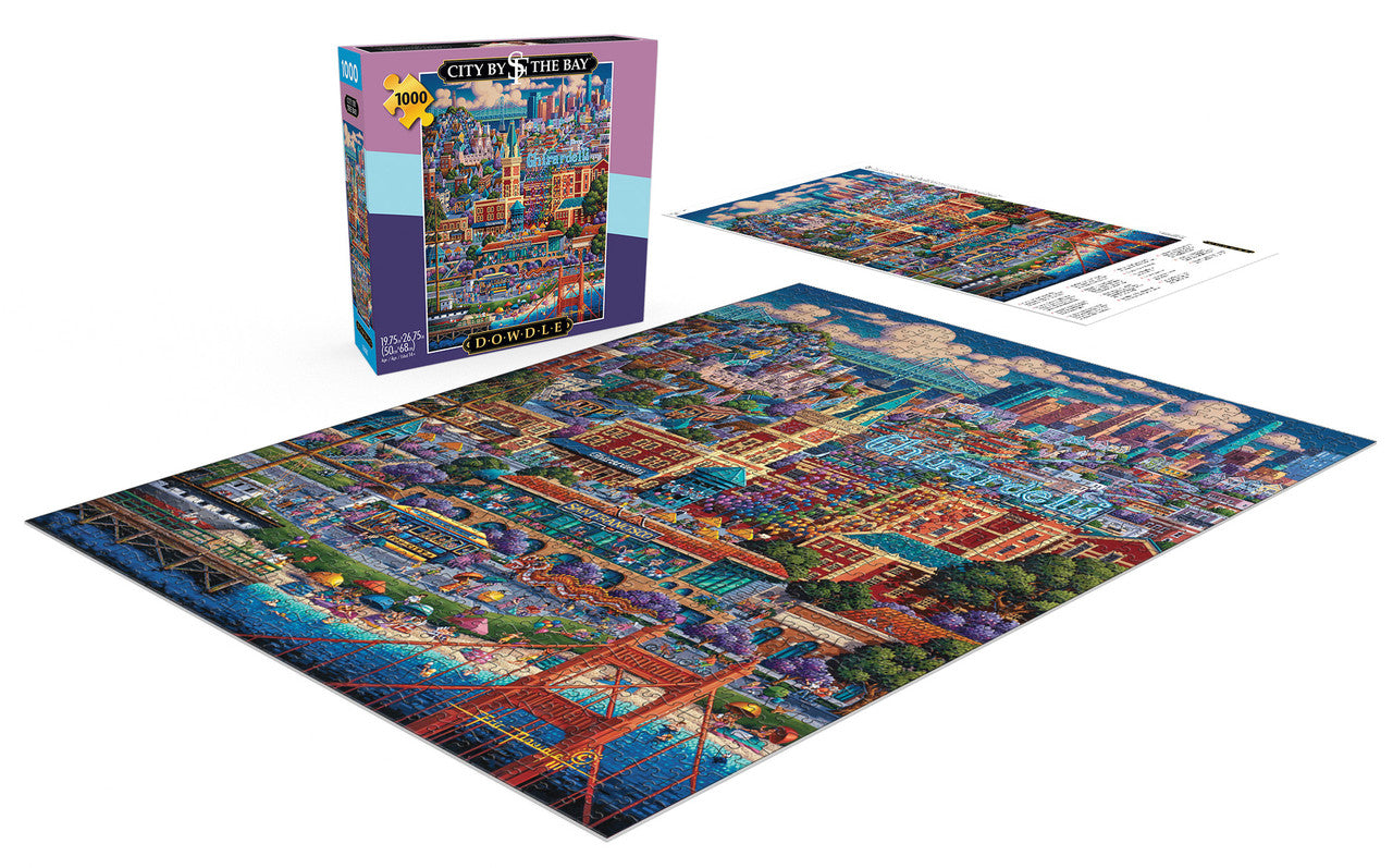 buffalo-games-eric-dowdle-city-by-the-bay-1000-teile-puzzle-stadt image 2