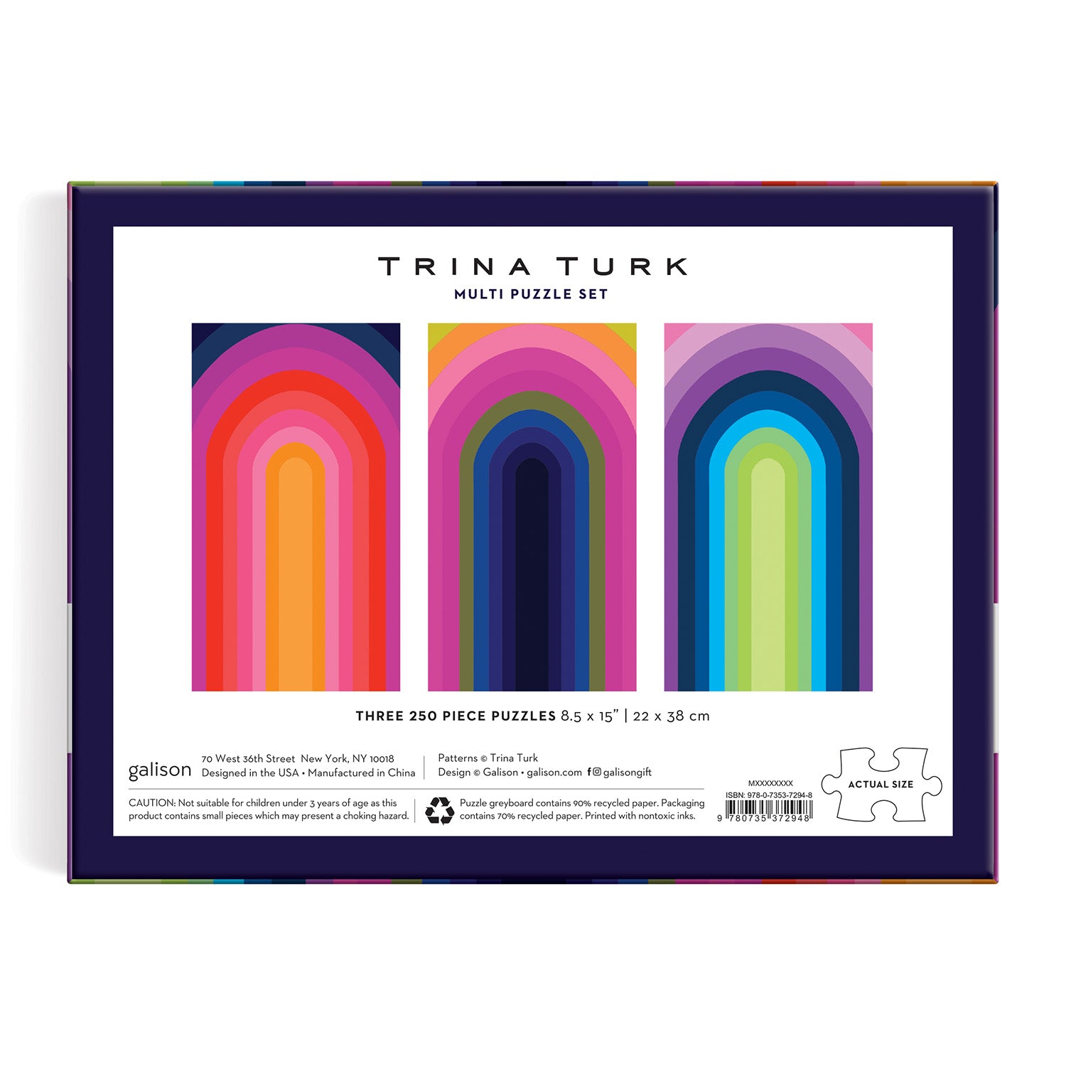 galison-trina-turk-puzzle-set-3x250-teile-op-art image 6