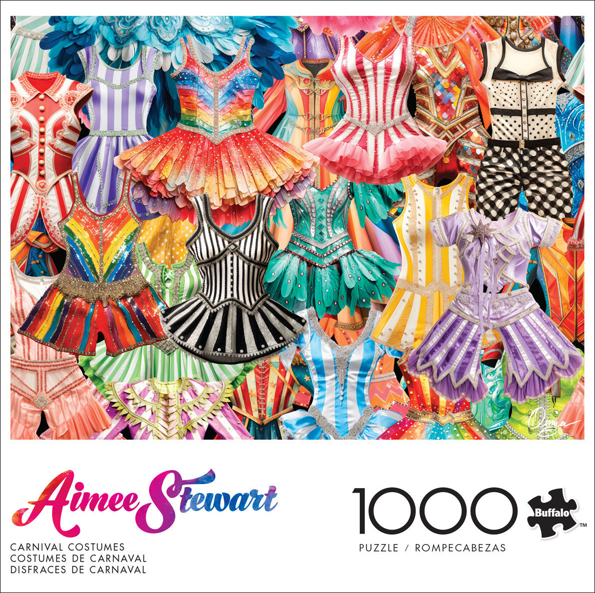 buffalo-games-aimee-stewart-carnival-costumes-puzzle-1000-teile image 2