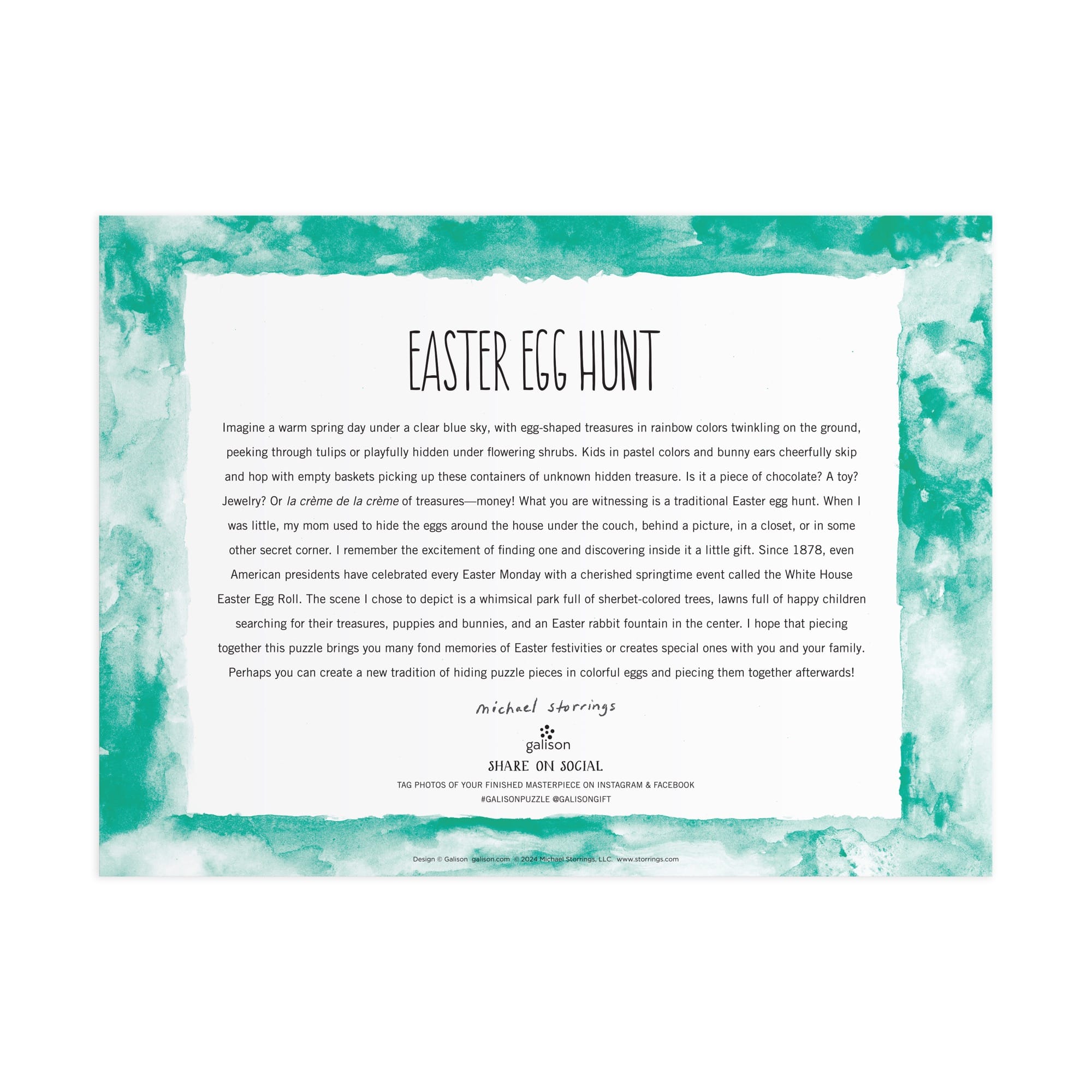 galison-michael-storrings-easter-egg-hunt-puzzle-1000-teile-ostern image 5