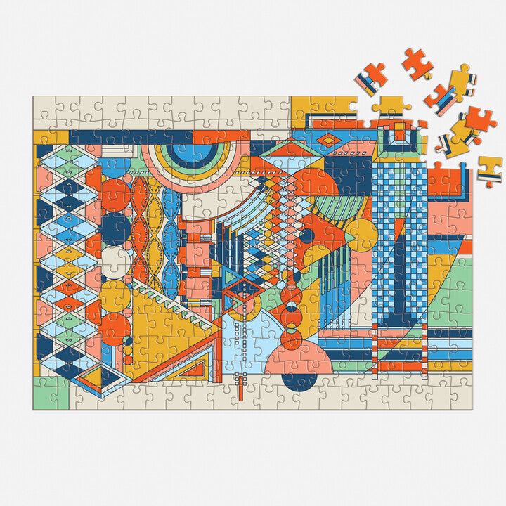 galison-frank-lloyd-wright-holzpuzzle-250-teile-stone-wall image 4