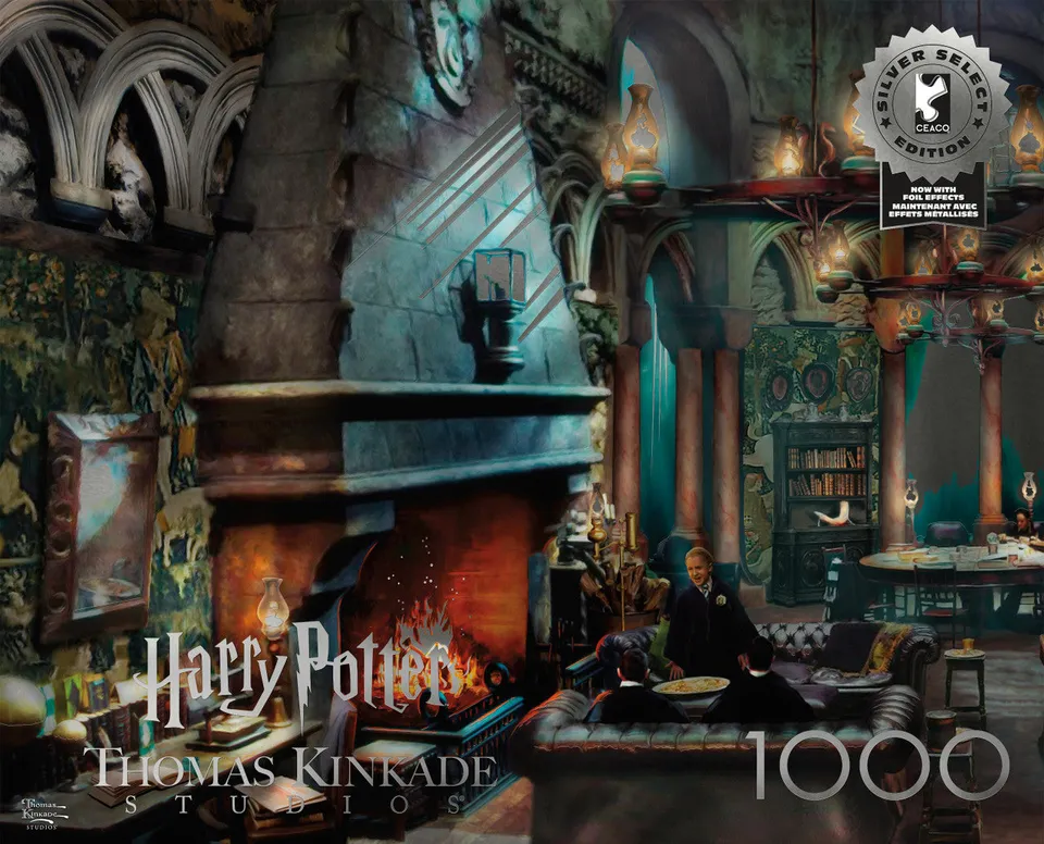 buffalo-games-silver-select-slytherin-1000-teile-puzzle image 1