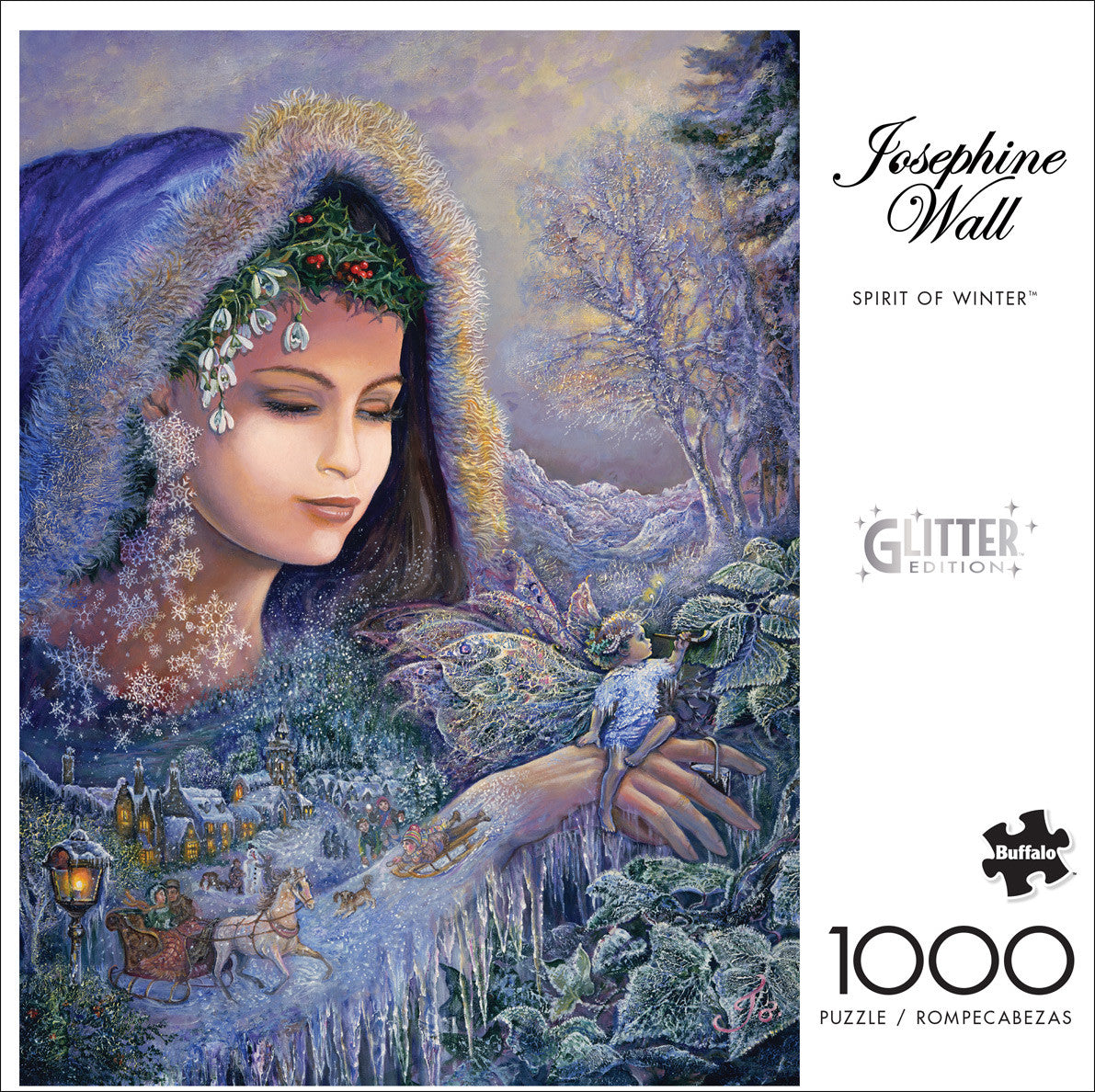 buffalo-josephine-wall-spirit-of-winter-1000-puzzle-glitzer image 2