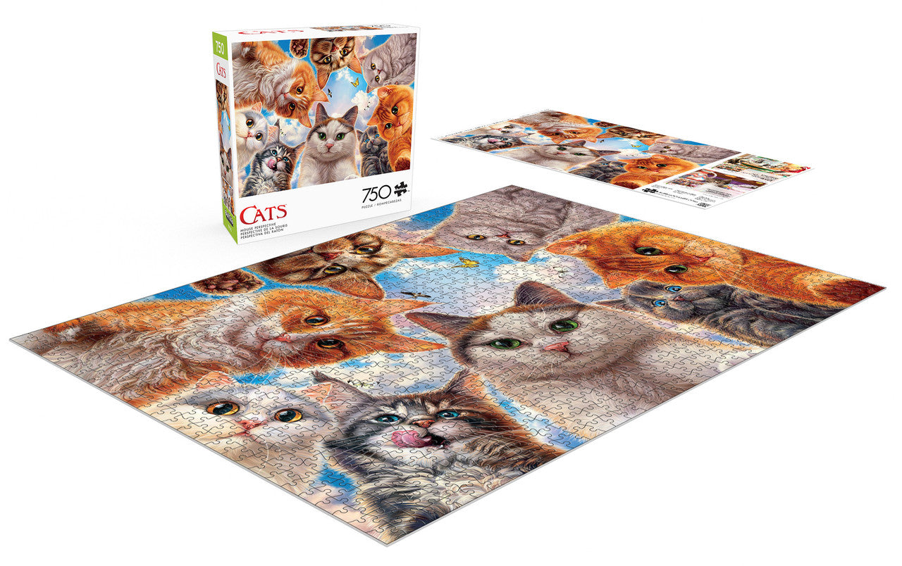 buffalo-games-cats-mouse-perspective-puzzle-750-teile image 4