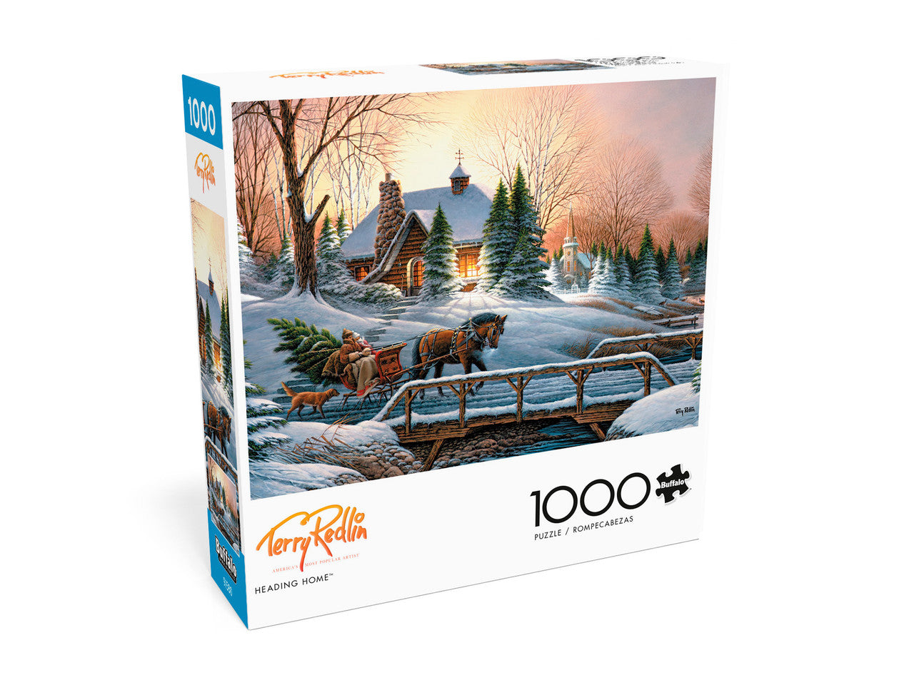 buffalo-games-redlin-heading-home-puzzle-1000-teile-winter image 3