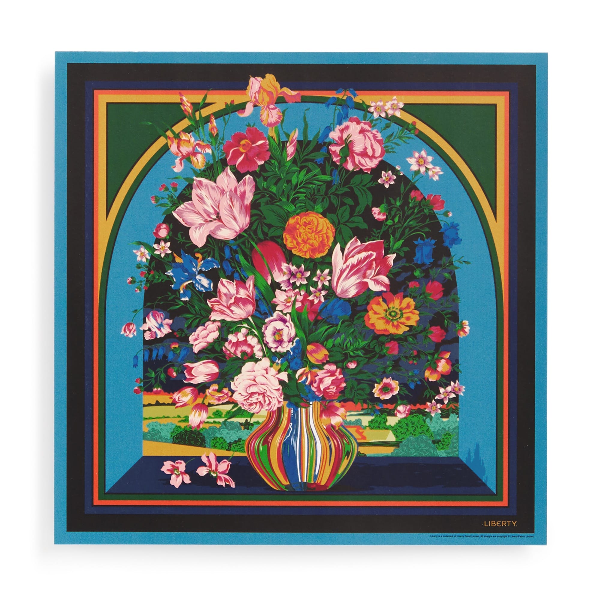 galison-liberty-vista-500-teile-puzzle-buchbox-blumenmotiv image 6