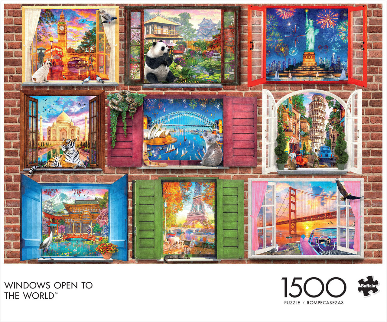 buffalo-games-windows-open-to-the-world-1500-teile-puzzle image 1