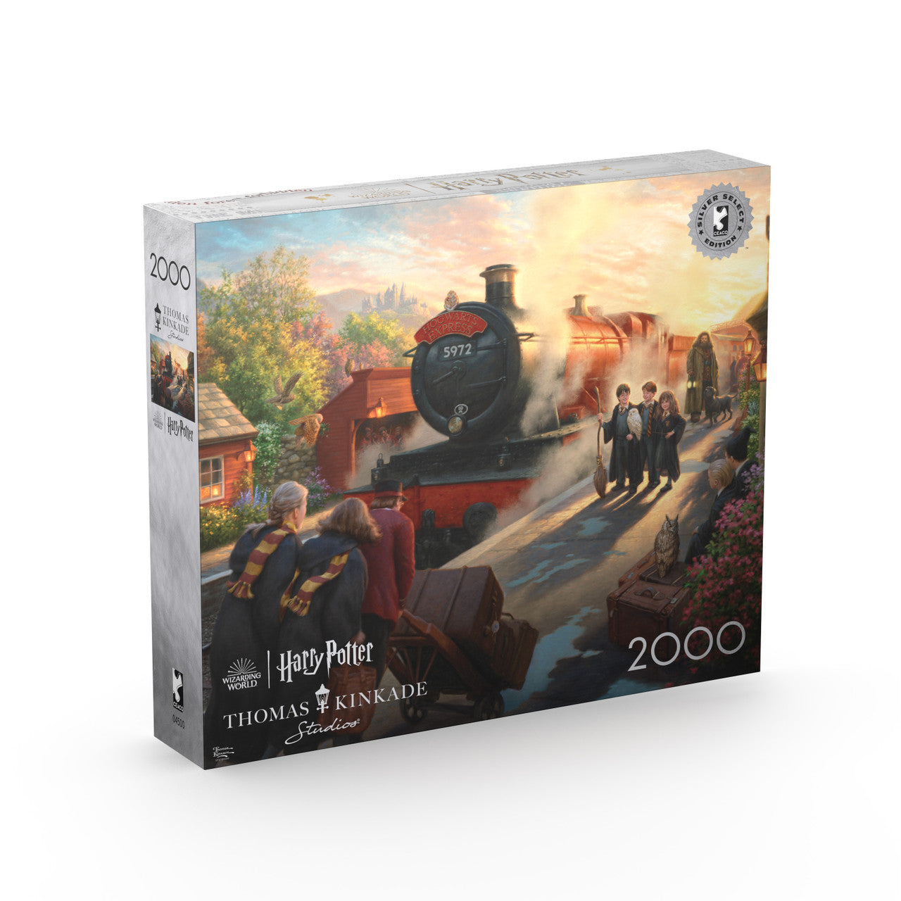 buffalo-games-silver-select-hogwarts-express-puzzle-2000-teile image 4