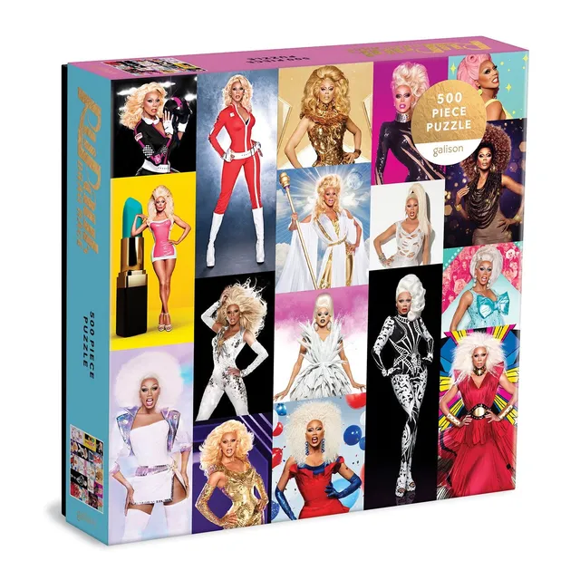 galison-rupaul-s-drag-race-puzzle-500-teile-fan-tv-serie image 1