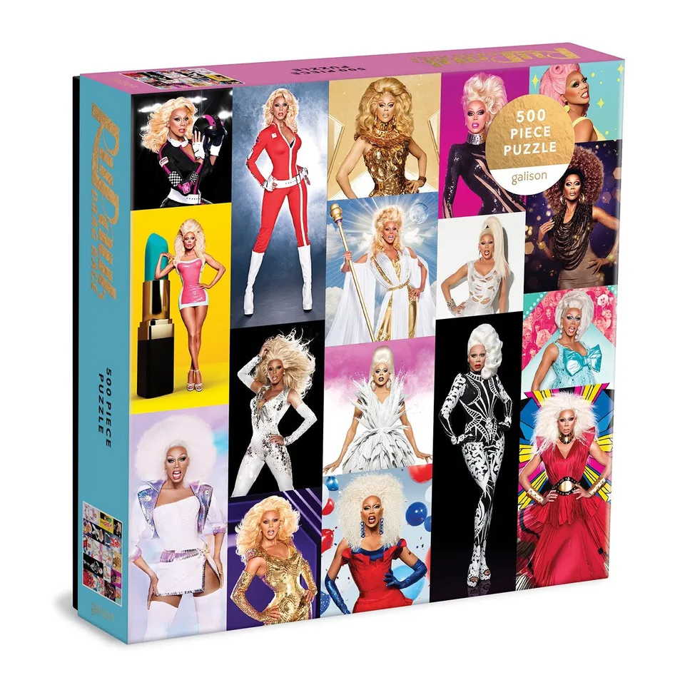galison-rupaul-s-drag-race-puzzle-500-teile-fan-tv-serie image 1
