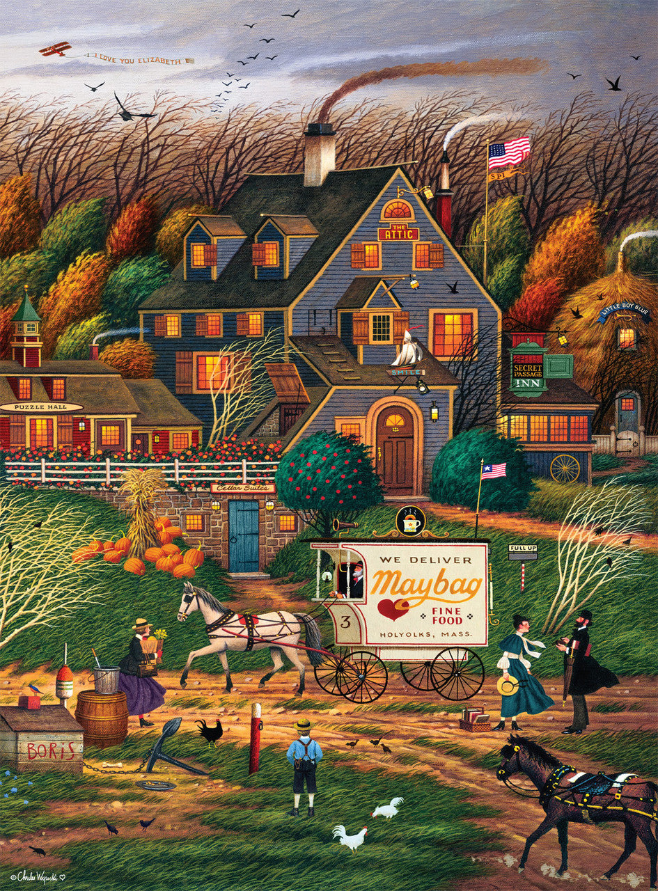 buffalo-games-wysocki-secret-passage-inn-puzzle-1000-teile image 1