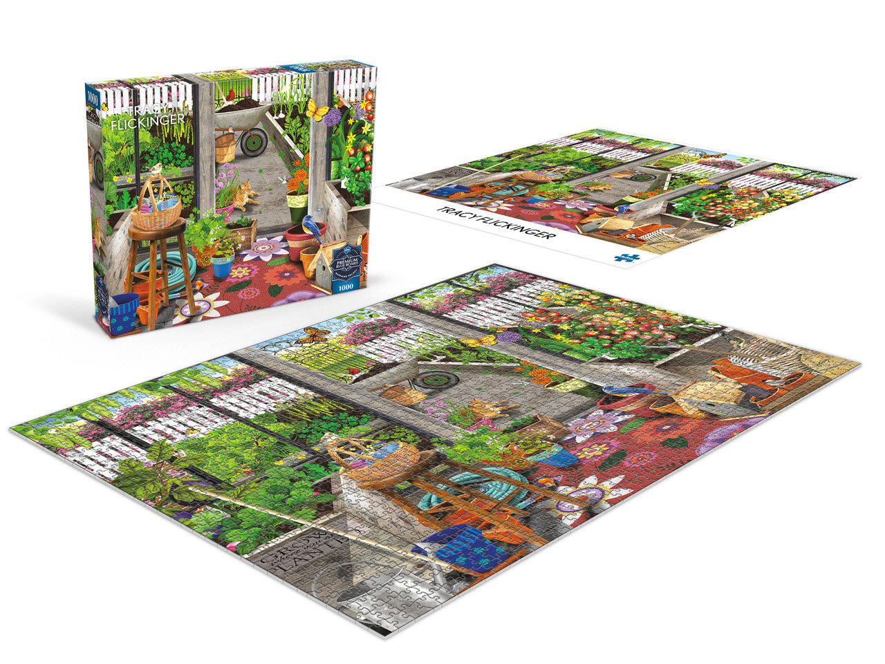 buffalo-games-garden-shed-greenhouse-1000-teile-puzzle-garten image 2