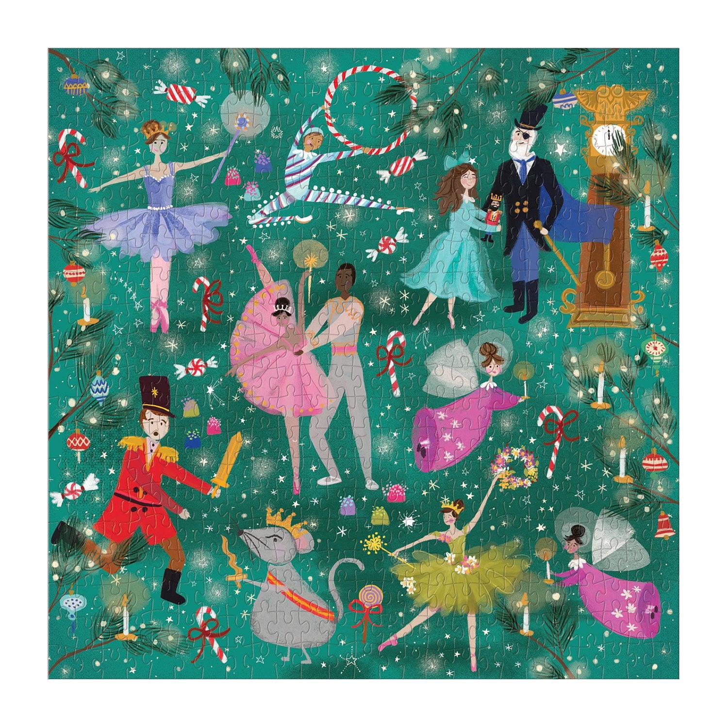 galison-enchanted-nutcracker-puzzle-500-teile-weihnachten image 3