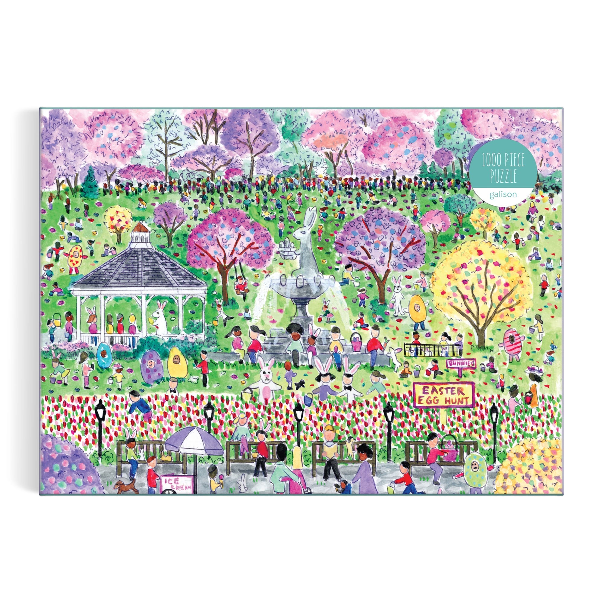 galison-michael-storrings-easter-egg-hunt-puzzle-1000-teile-ostern image 2