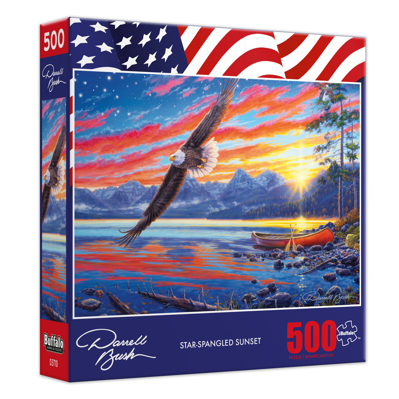 buffalo-games-americana-star-spangled-sunset-puzzle-500-teile image 4