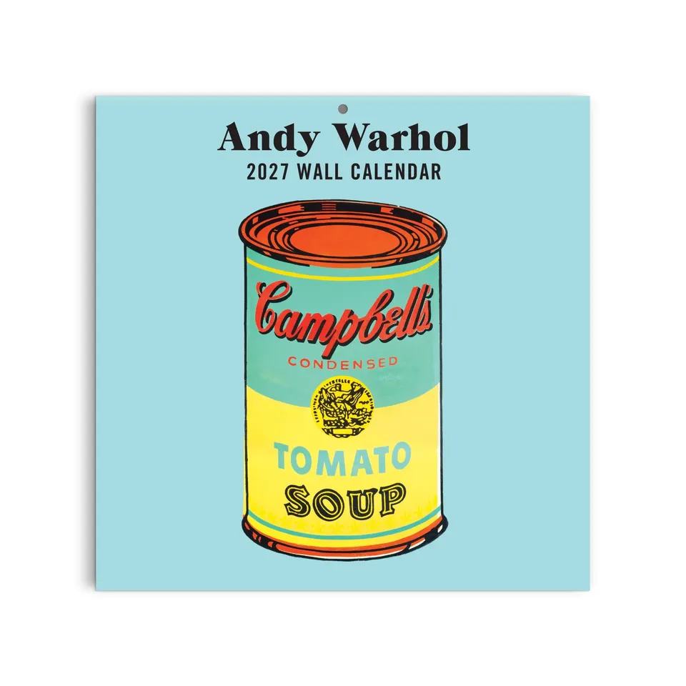 galison-andy-warhol-wandkalender-2027-12x12-pop-art image 1