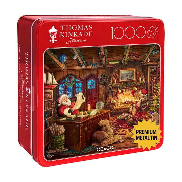 buffalo-games-santa-puzzle-1000-teile-weihnachten-dose image 1