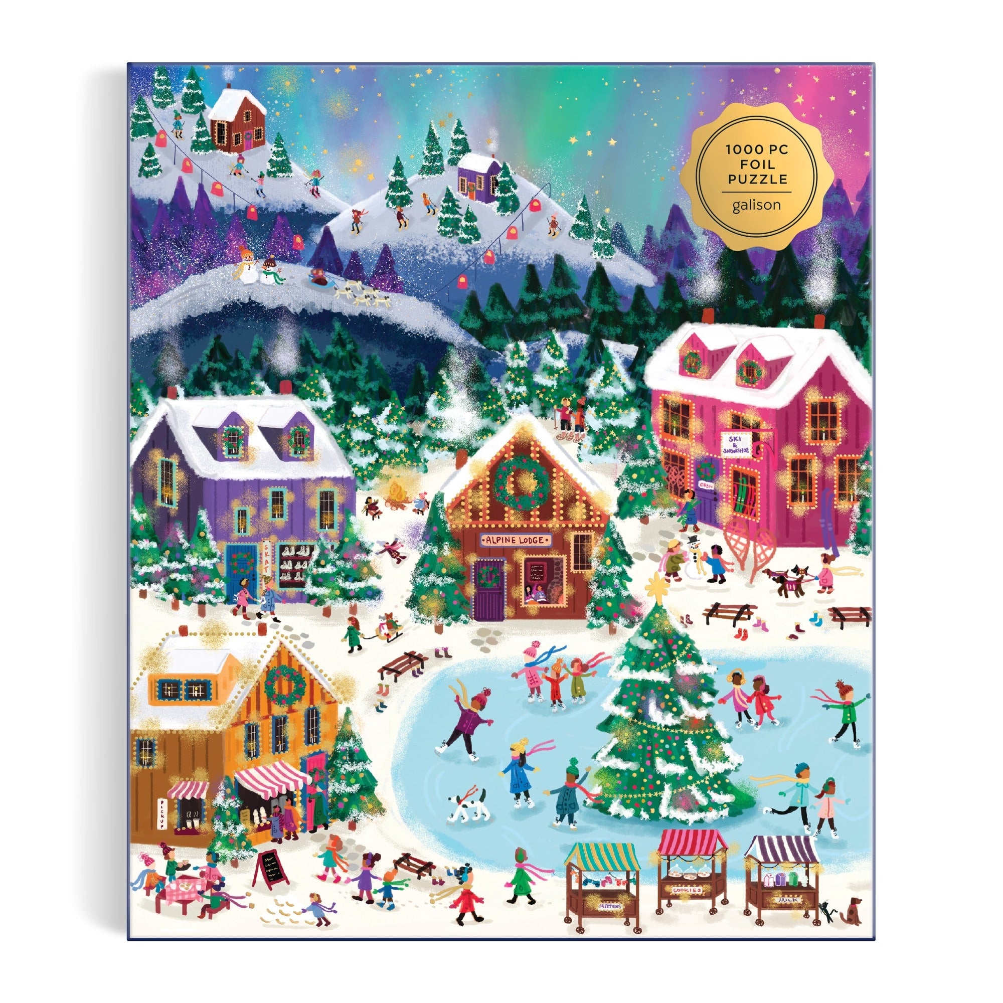 galison-joy-laforme-northern-lights-puzzle-1000-folie image 2