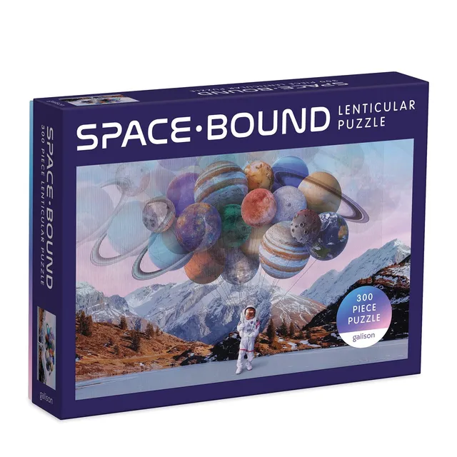 galison-space-bound-puzzle-300-teile-lenticular-weltraum image 1