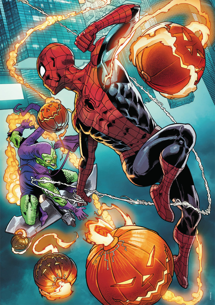 buffalo-games-marvel-spider-man-vs-green-goblin-puzzle-500-teile image 1