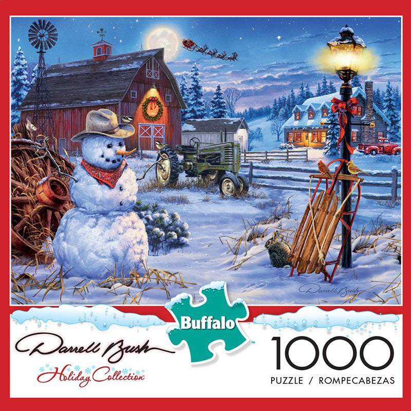 buffalo-games-darrell-bush-country-christmas-puzzle-1000teile-weihnachten image 1