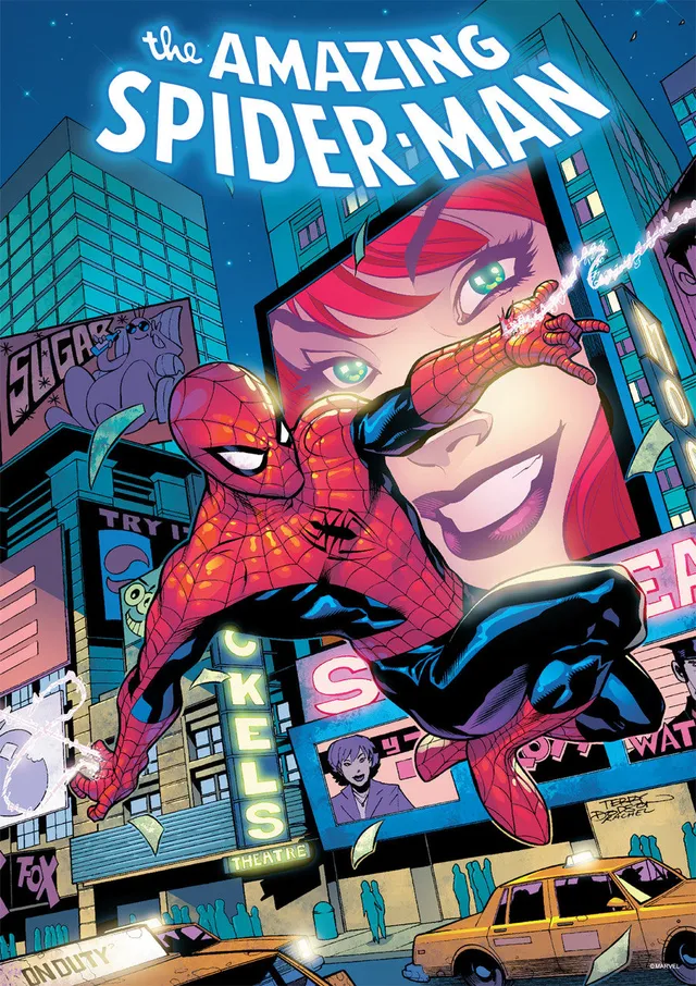 buffalo-games-amazing-spider-man-54-puzzle-500-teile-comic image 1