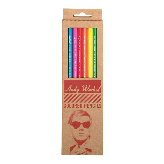 galison-andy-warhol-philosophy-2-0-buntstifte-8er-set image 1