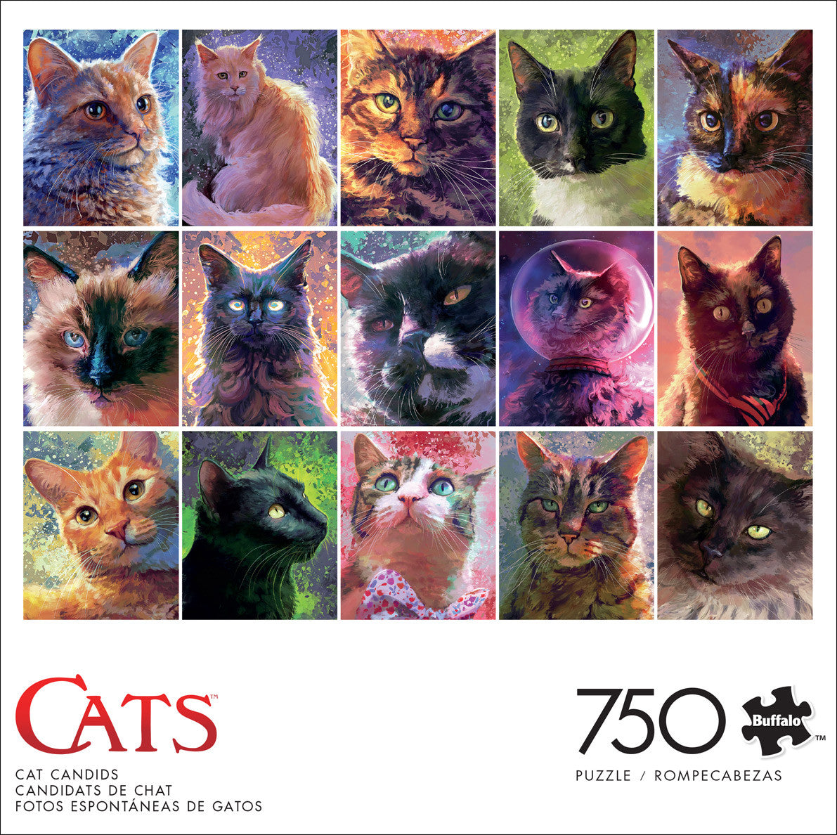 buffalo-games-cats-cat-candids-puzzle-750-teile-katzen image 3
