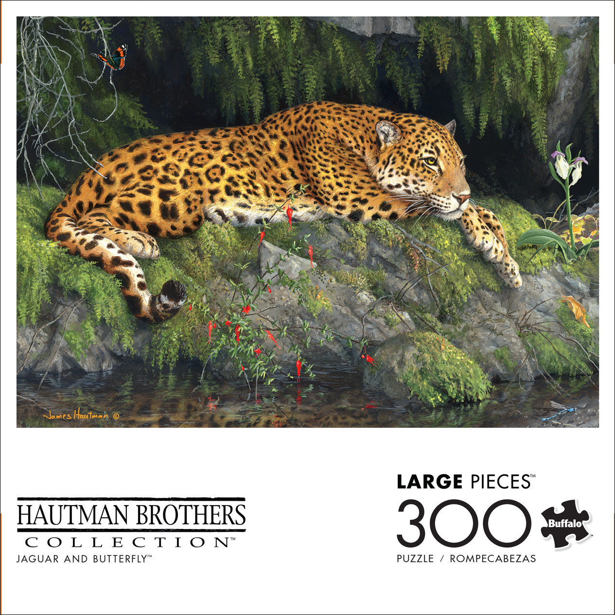 buffalo-games-hautman-jaguar-butterfly-puzzle-300-teile-tiermotiv image 4