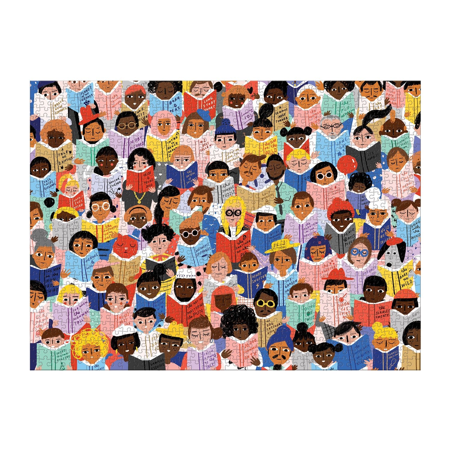 galison-jigsaw-book-club-puzzle-1000-teile-b-cher-motiv image 3