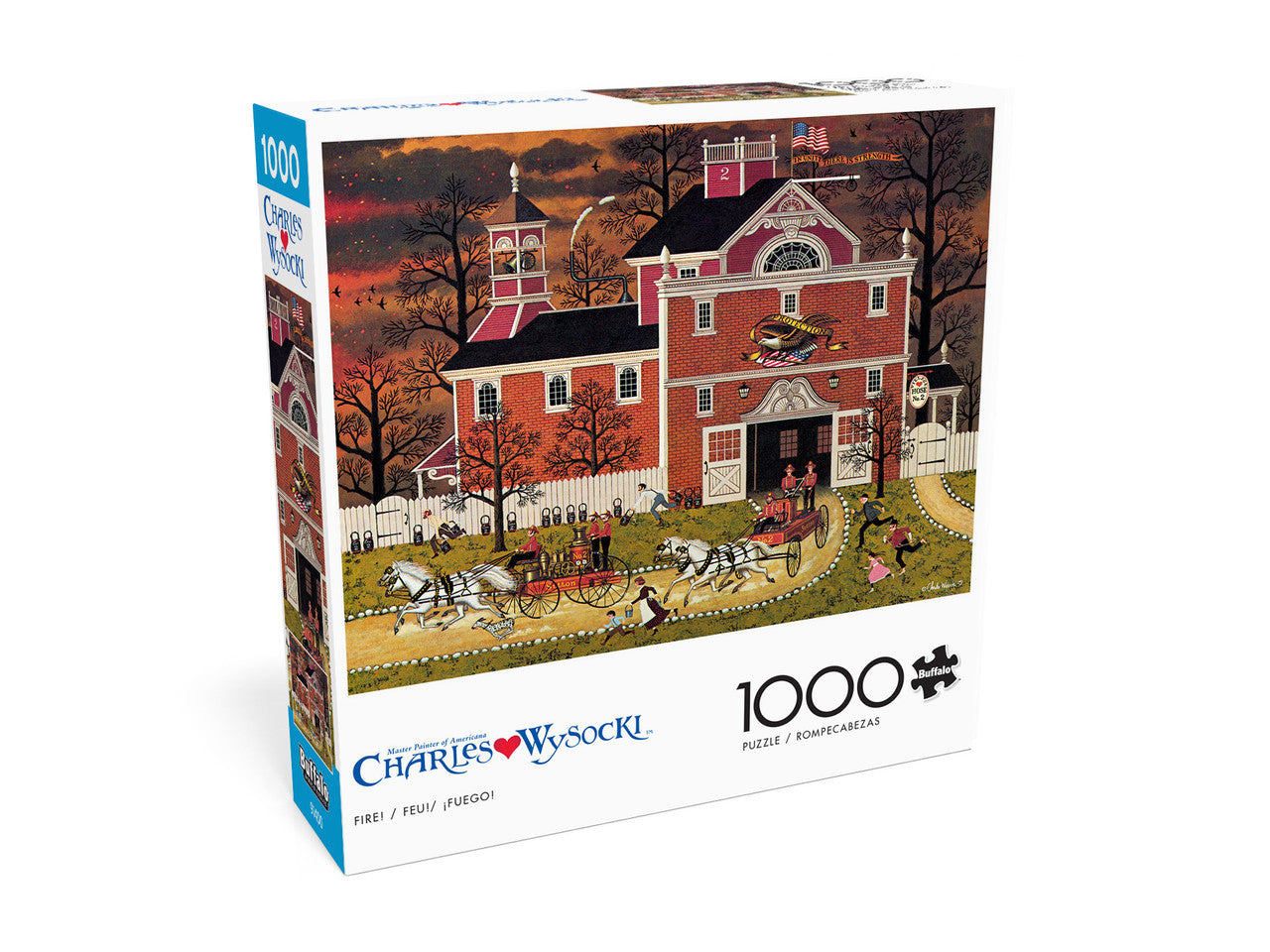 buffalo-games-fire-puzzle-1000-teile-wysocki-feuerwehr image 3