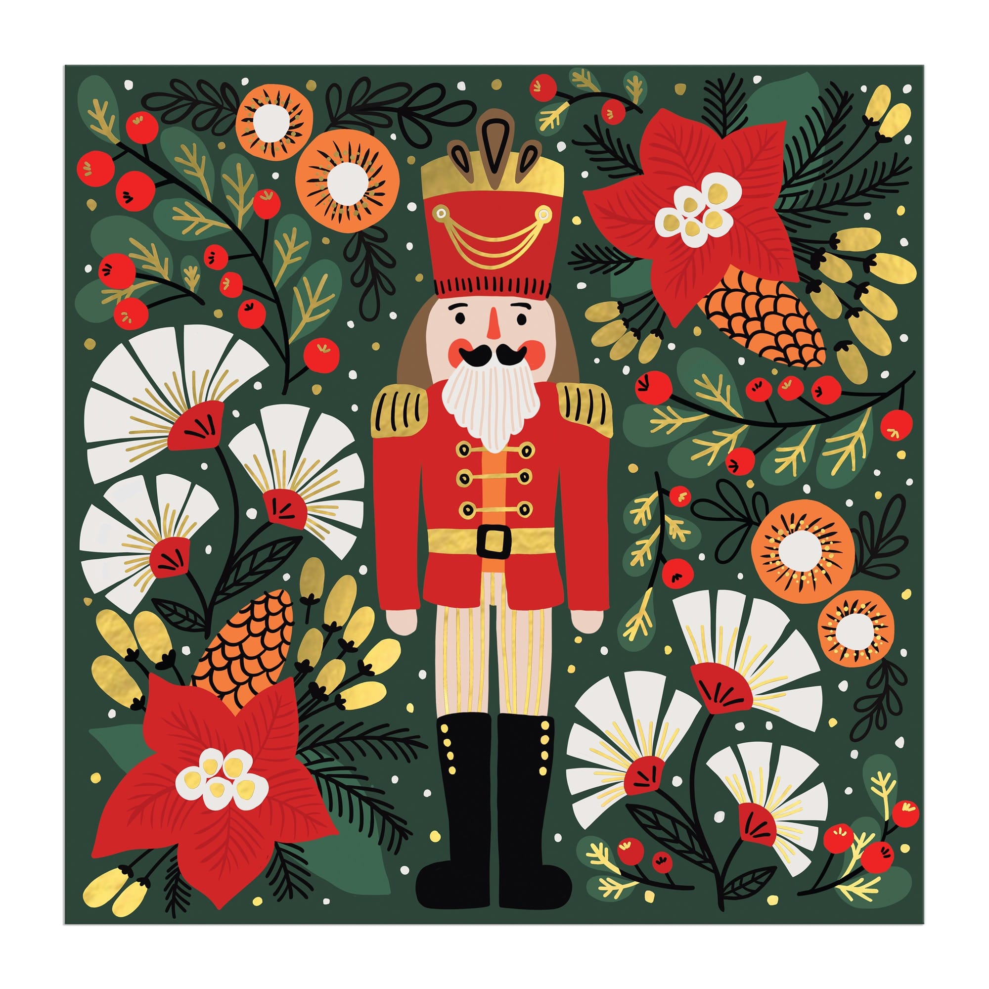 galison-merry-nutcracker-puzzle-500-teile-folie-weihnachten image 5