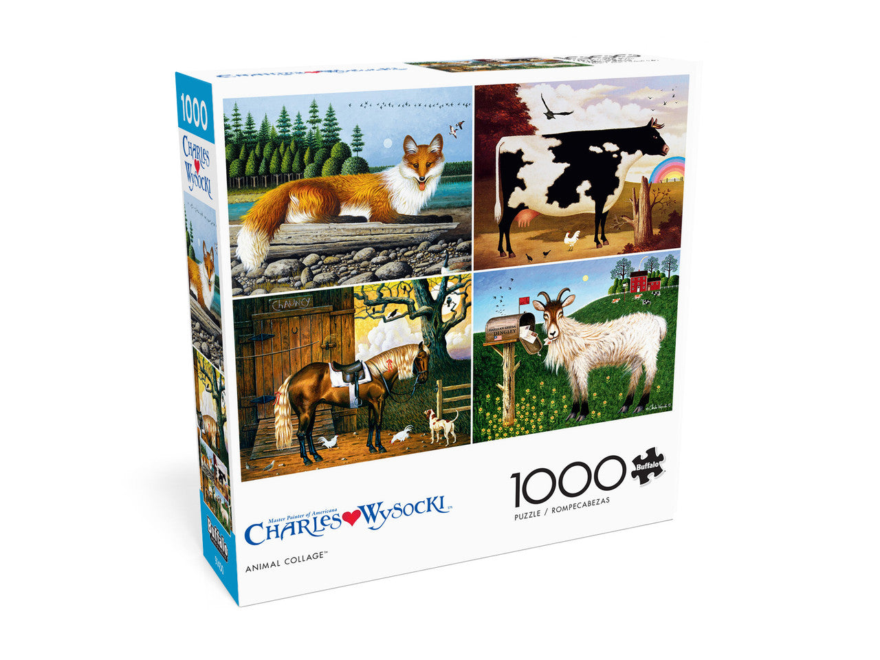buffalo-games-wysocki-animal-collage-puzzle-1000-teile-tiere image 4