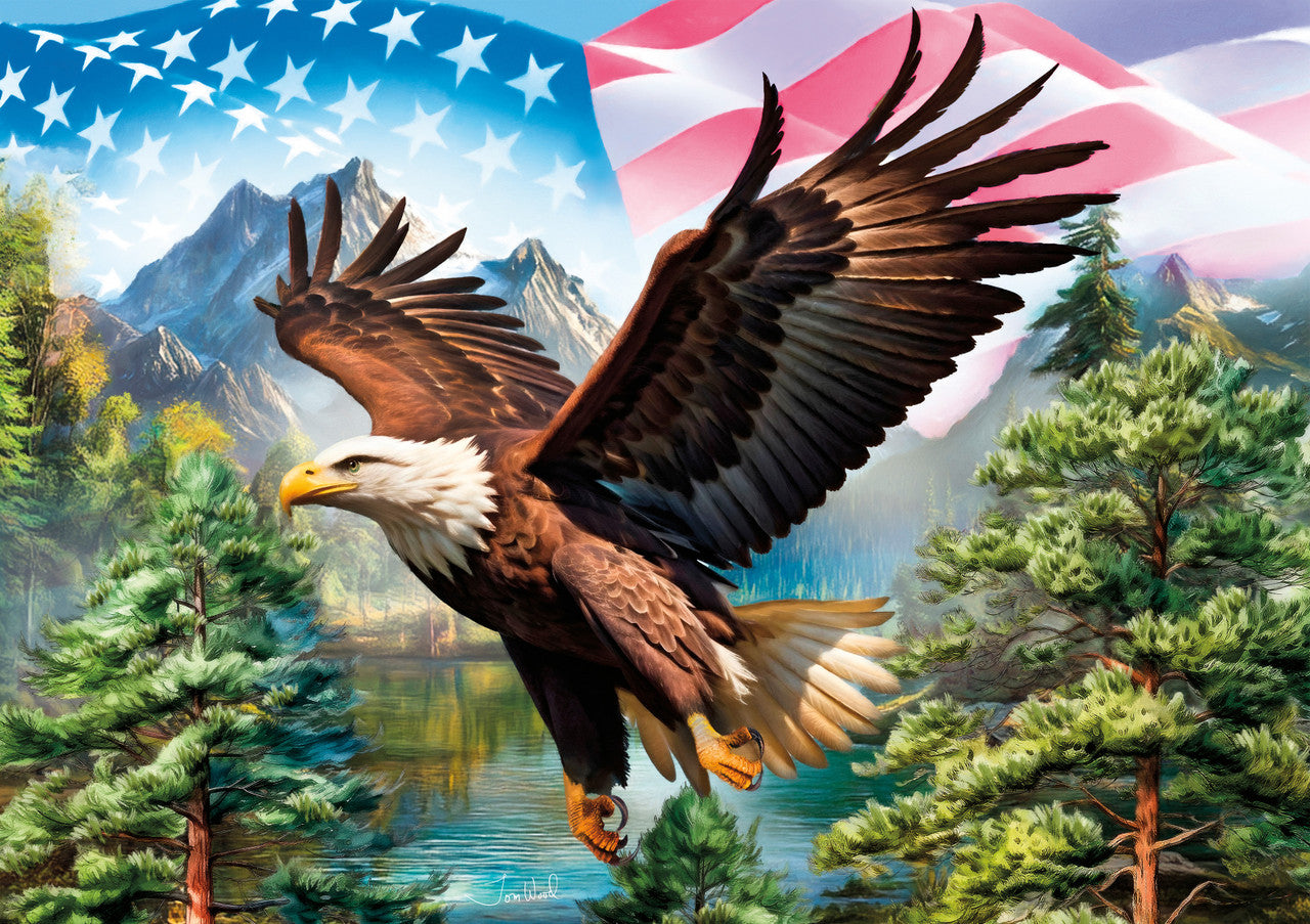 buffalo-games-freedom-takes-flight-500-teile-puzzle-adler image 5
