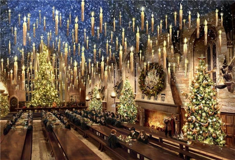 buffalo-games-harry-potter-great-hall-puzzle-500-teile-weihnachten image 1