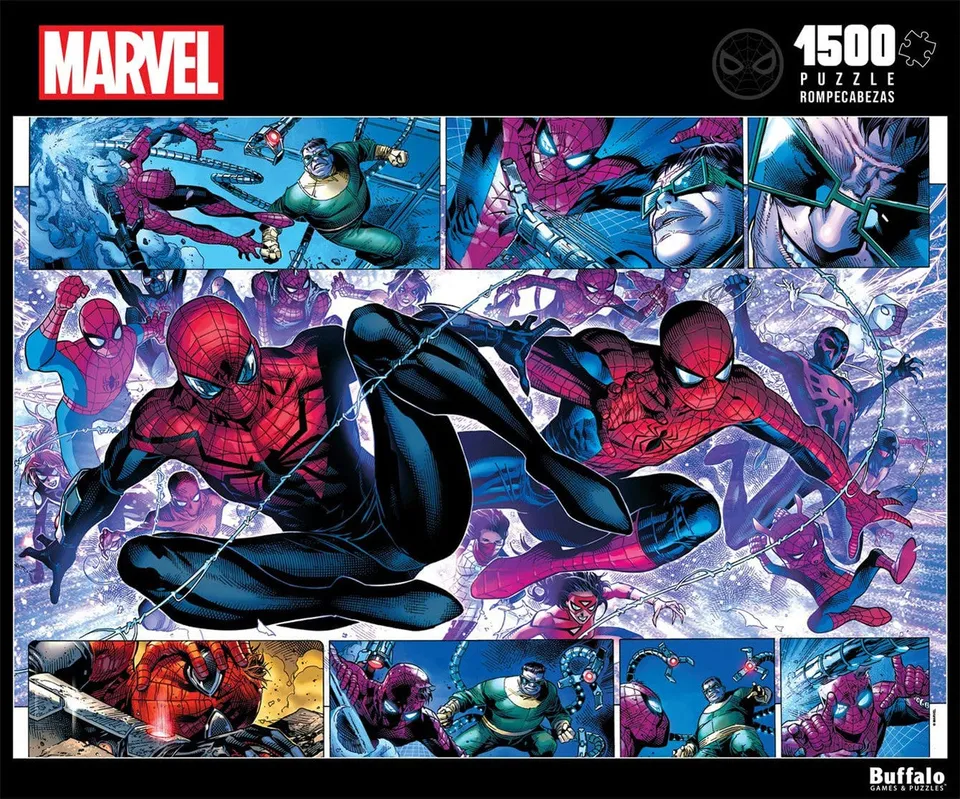 buffalo-games-marvel-clone-conspiracy-1500-teile-puzzle image 1