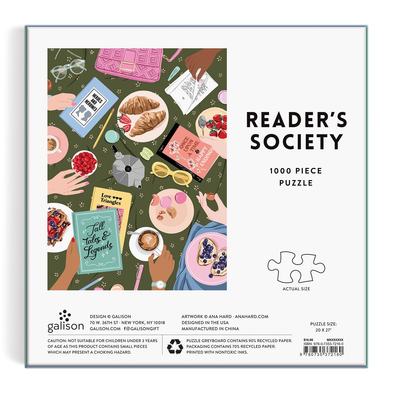 galison-reader-s-society-puzzle-1000-teile-b-cher image 4