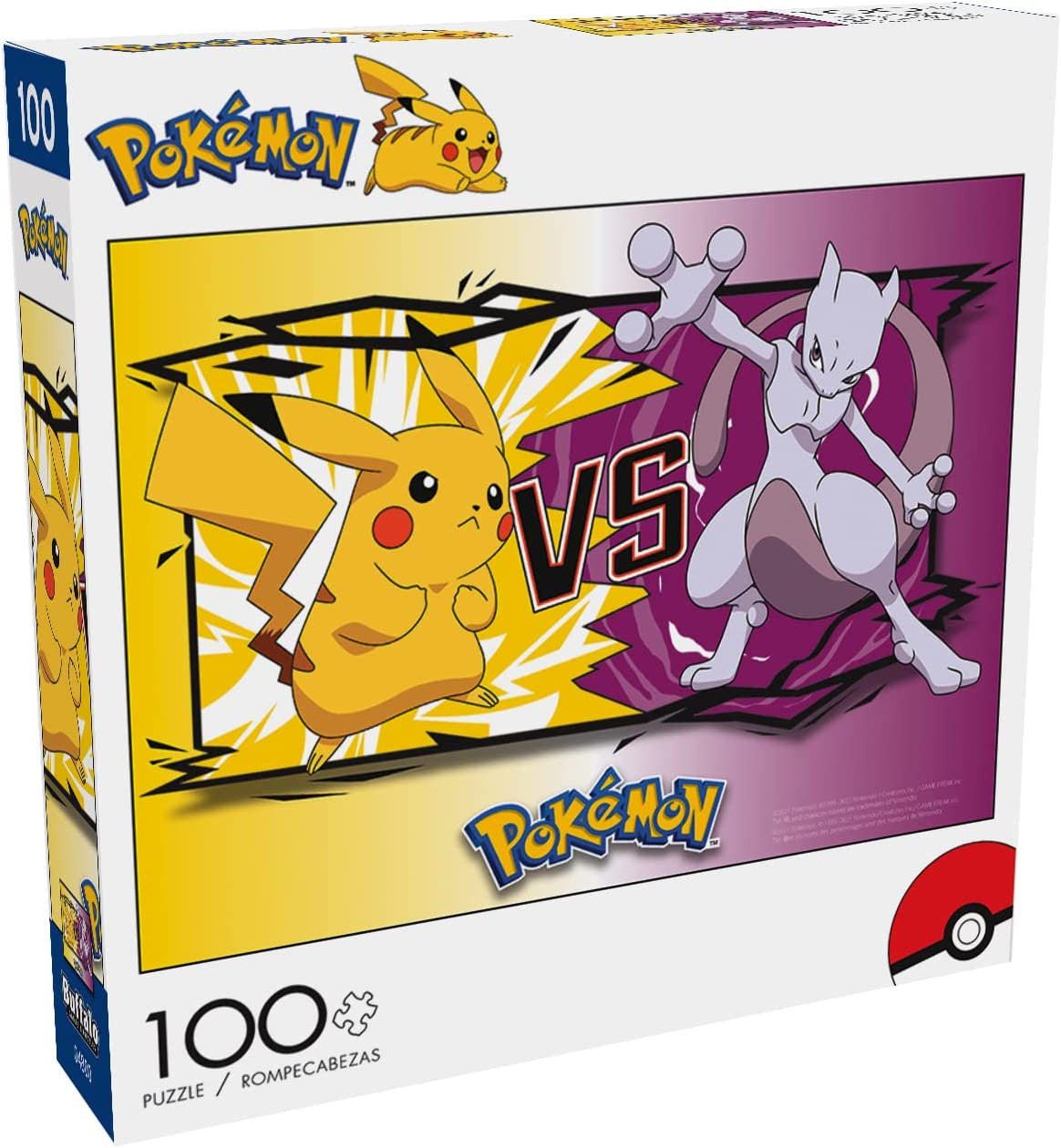buffalo-games-pokemon-versus-puzzle-100-teile-pikachu-mewtwo image 4