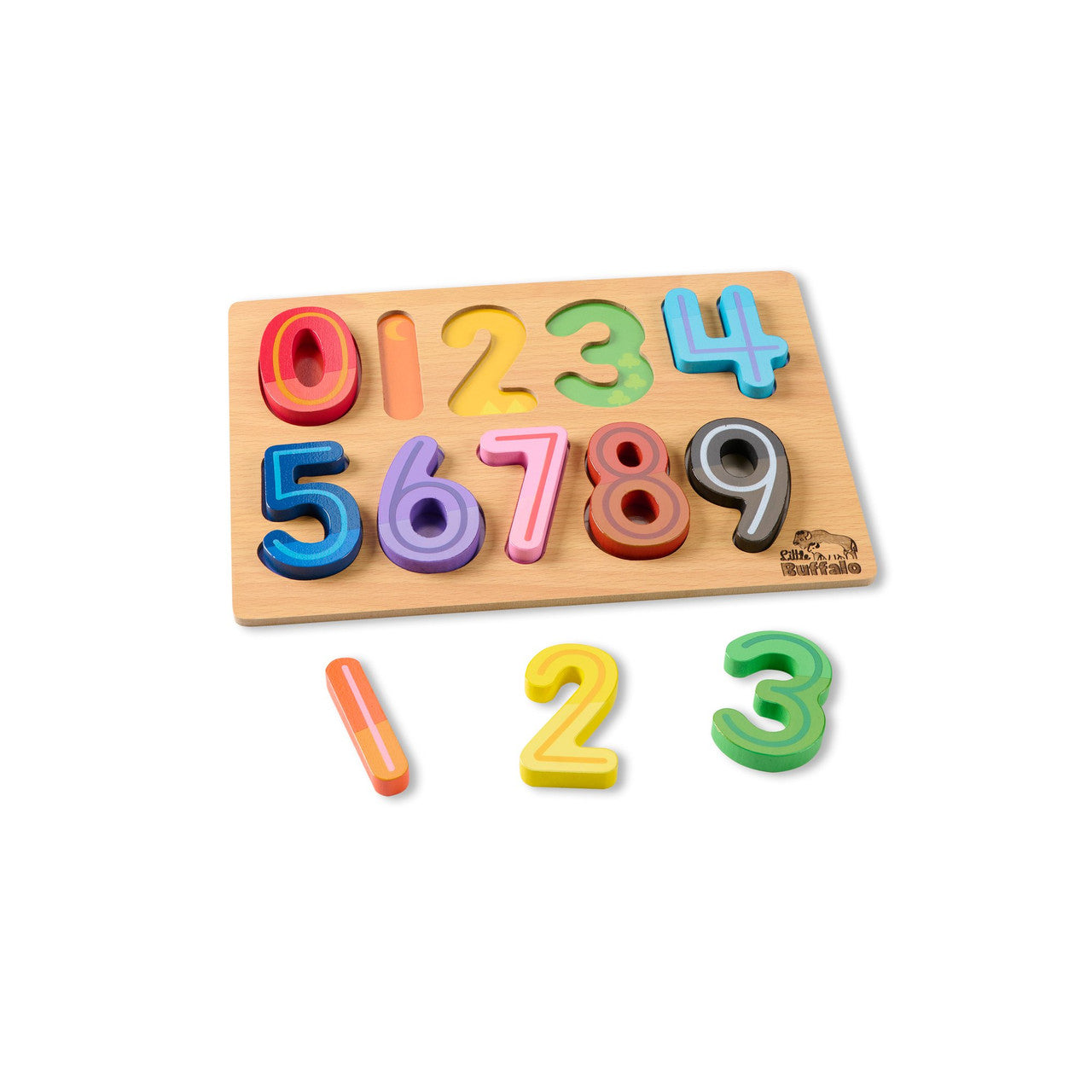 buffalo-games-little-buffalo-4er-holzpuzzle-kinder-buchstaben-zahlen image 3